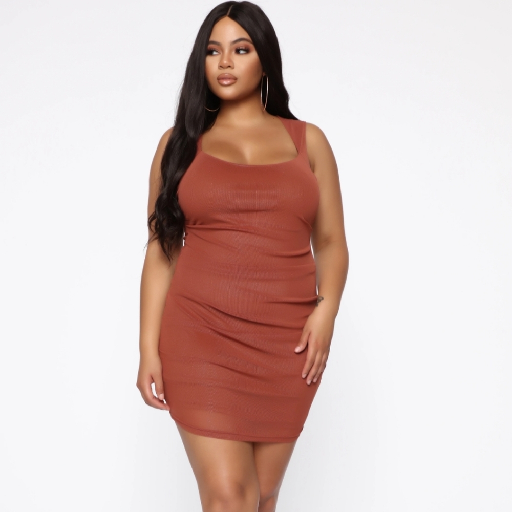 Fashion Nova All Meshed Up Dress